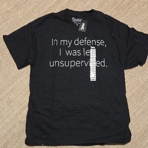 Spencer's Black Statement Tee